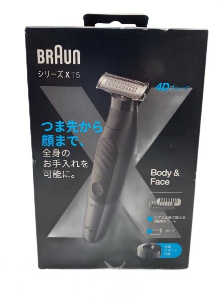 BRAUN（ブラウン） ボディ&フェイスグルーマー PRO X XT5300 替え刃