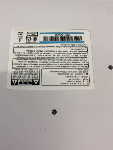 TECHTUIT(テクタイト) / ブルーレイプレーヤー/APBD-F1330HW | 中古品