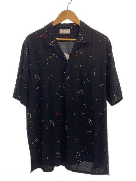 大丸購入。サンローラン　半袖レーヨンシャツ SAINT LAURENT(サンローラン) / 21SS/キューピッド/半袖シャツ/41