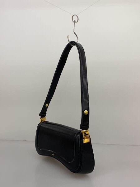 JW PEI(ジェイダブリューペイ) / ハンドバッグ/PVC/BLK/無地 | 中古品  