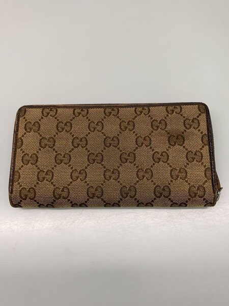 GUCCI(グッチ) / 長財布_GGキャンバス/キャンバス/BRW/総柄/レディース