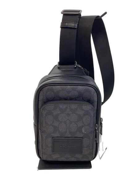 未使用保管品 COACH 黒 ブラック ミニアベニュー 革 レザー ビジネス COACH(コーチ) / ショルダーバッグ/レザー/BLK/CV763 | 中古品の販売