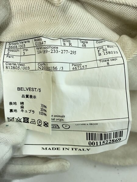 Belvest(ベルベスト) / BEAMS F別注/3Bテーラードジャケット
