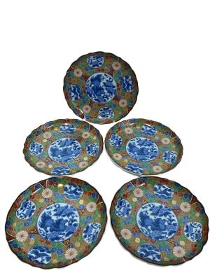 庫山窯！昔の高価なお皿！5枚セット！ 庫山窯（コザンガマ）の中古品の通販サイト セカンドストリート