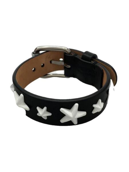 JIMMY CHOO(ジミーチュウ) / ブレスレット/レザー/BLK | 中古品の販売 