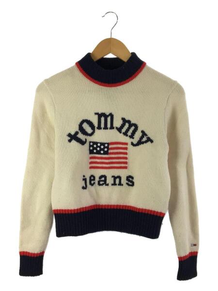 TOMMY HILFIGER(トミーヒルフィガー) / セーター(厚手)/S/ウール/IVO 