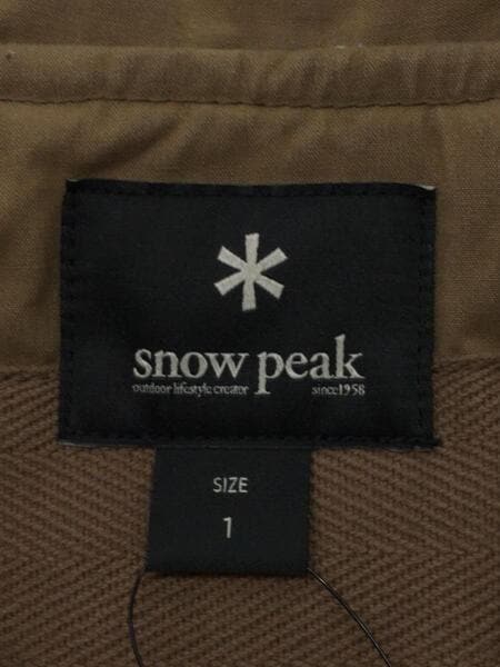 snow peak(スノーピーク) Waxed Down Jacket/ダウン85％フェザー15