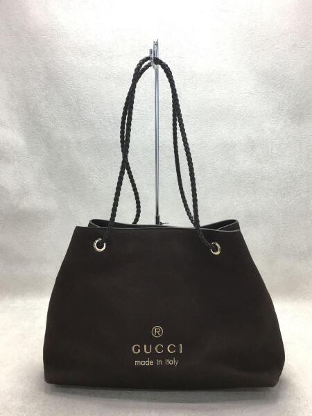 GUCCI(グッチ) / グッチ/トートバッグ/レザー/BRW/419689 | 中古品の 