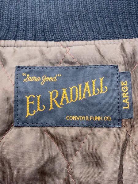 RADIALL(ラディアル) / チェーン刺繍/ファラオジャケット/L/ウール/BLK 