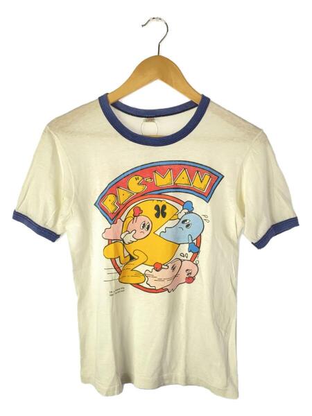 Hanes(ヘインズ) / Tシャツ/S/コットン/NVY/70S/USA/パックマン 