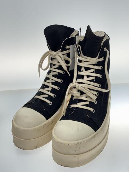 RickOwens DRKSHDWサンデニムダブルバンパースニーカー RICK OWENS