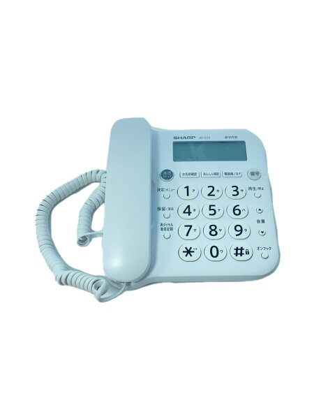 SHARP(シャープ) / 電話機 JD-G33CW | 中古品の販売・通販なら SHARP(シャープ) / 電話機 JD-G33CW | 中古品の販売・通販なら