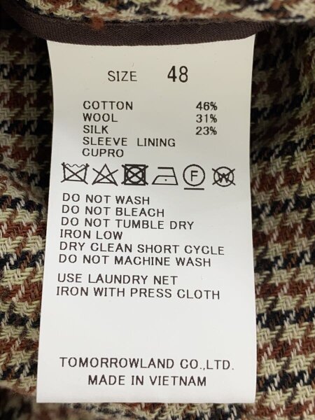 TOMORROWLAND(トゥモローランド) / テーラードジャケット/63-07-41 