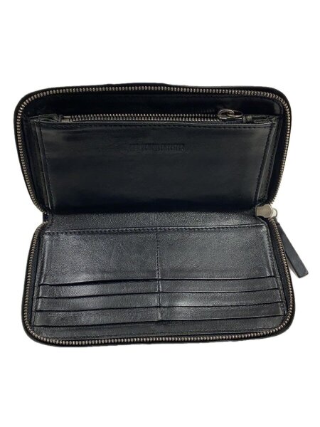 ANN DEMEULEMEESTER(アンドゥムルメステール) / 長財布/レザー/BLK 