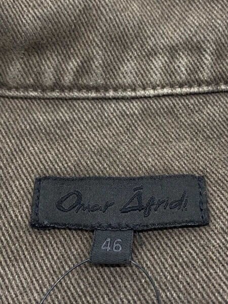 OMAR AFRIDI(オマールアフリディ) / Axes Denim Jacket/46/コットン 
