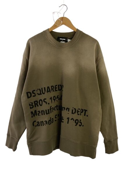 DSQUARED2(ディースクエアード) / スウェット/S/コットン/BRW 