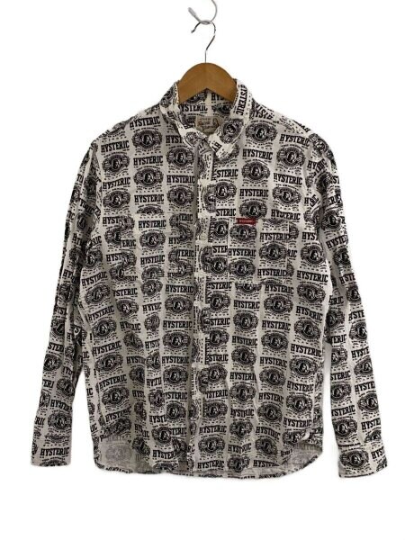 HYSTERIC GLAMOUR(ヒステリックグラマー) / 長袖シャツ/L/コットン/WHT 