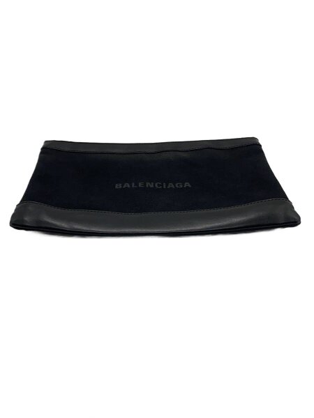 BALENCIAGA(バレンシアガ) / セカンドバッグ/キャンバス/BLK/373834