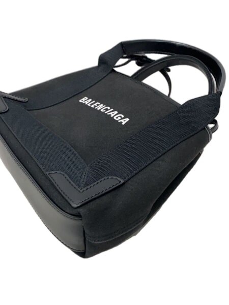 BALENCIAGA(バレンシアガ) / ネイビーカバスXS/キャンバス/BLK/390346