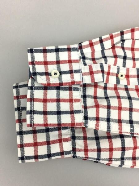 TOMMY HILFIGER(トミーヒルフィガー) / 長袖シャツ/XL/コットン/レッド  