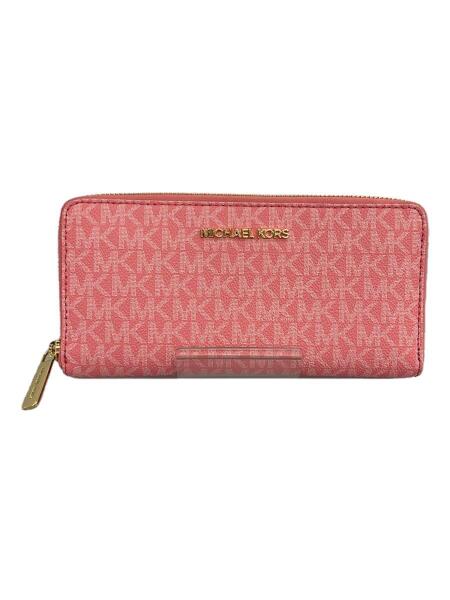 MICHAEL KORS(マイケルコース) / 長財布/PVC/ピンク/総柄/レディース 