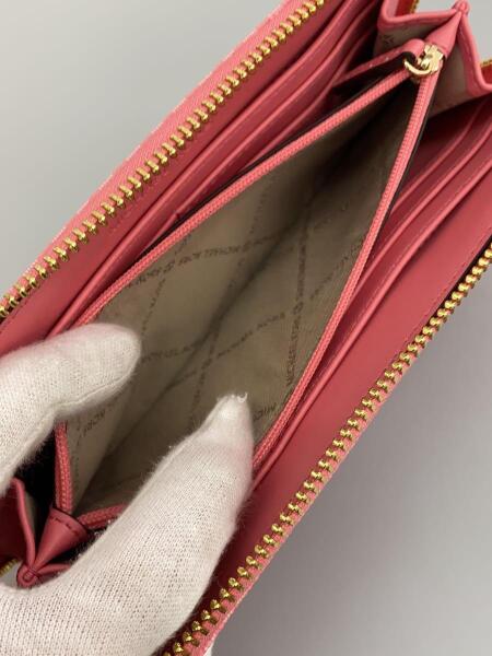 MICHAEL KORS(マイケルコース) / 長財布/PVC/ピンク/総柄/レディース 