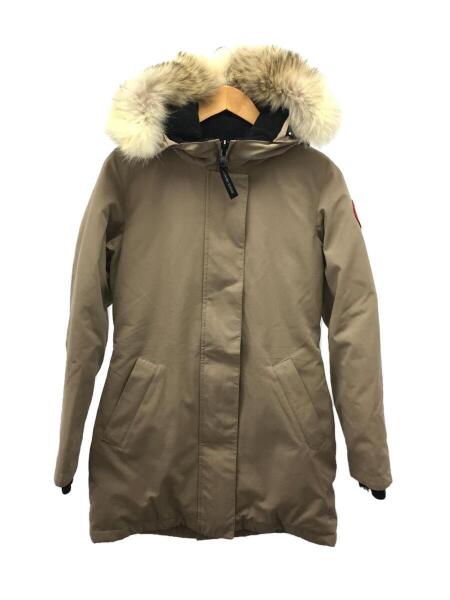 カナダグース  VICTORIAダウンコートベージュXS カナダグースCANADA GOOSE VICTORIAダウンコートベージュXS - メルカリ