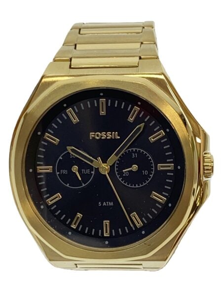 FOSSIL(フォッシル) / クォーツ腕時計/アナログ/--/BLK/GLD/BQ2611 
