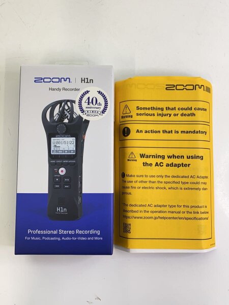 ZOOM(ズーム) / ICレコーダー/H1n/40th/100JP/ハンディレコーダー