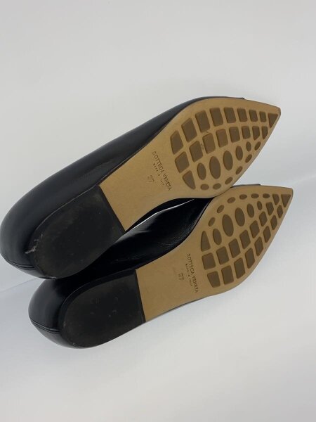 BOTTEGA VENETA(ボッテガヴェネタ) / フラットパンプス/37/BLK/レザー 