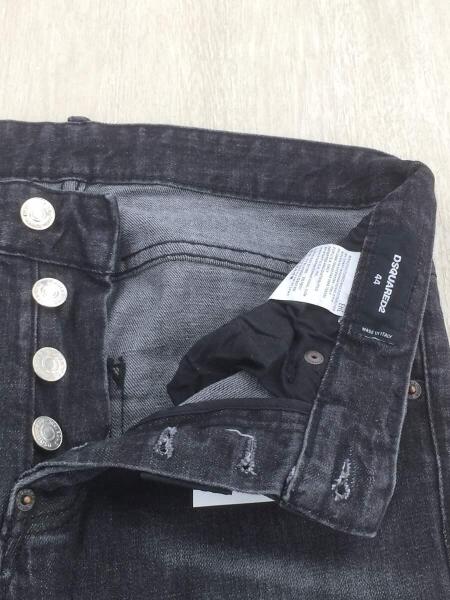 DSQUARED2(ディースクエアード) / CLASSIC KENNYTWIST/44/コットン/BLK 