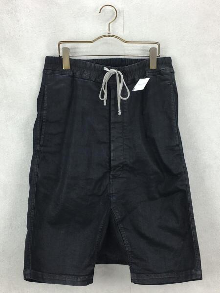Rick Owens(リックオウエンス) / サルエルパンツ/S/BLACK WAX/コットン 