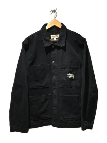 STUSSY(ステューシー) / カバーオール/M/コットン/ブラック STUSSY(ステューシー) / カバーオール/M/コットン/ブラック