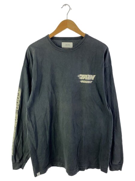 TAIN DOUBLE PUSH(タインダブルプッシュ) / 長袖Tシャツ/L/コットン 