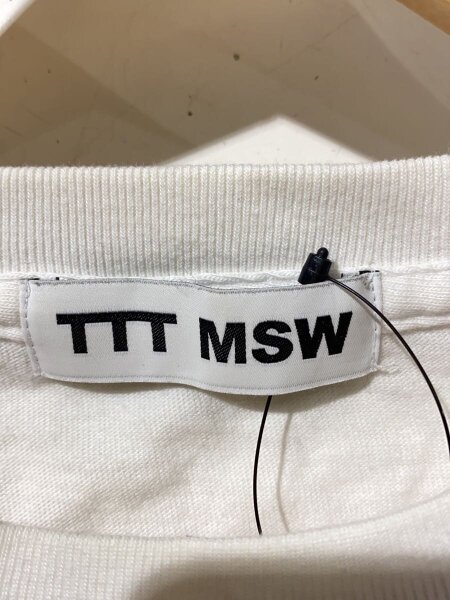 TTT_MSW(ティー) / Tシャツ/M/コットン/WHT/TTT-20PS-CT001// | 古着の 