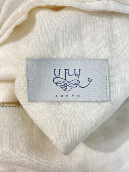 URU / ジャケット/1/リネン/ホワイト/25SLV01 URU(ウル) / ジャケット/1/リネン/ホワイト/25SLV01 | 古着の販売