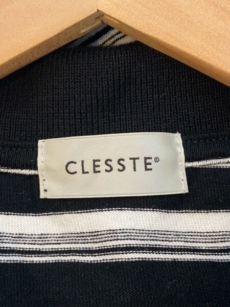 CLESSTE([イリョウ]クレスト) / ポロシャツ/1/コットン/BLK/ボーダー 