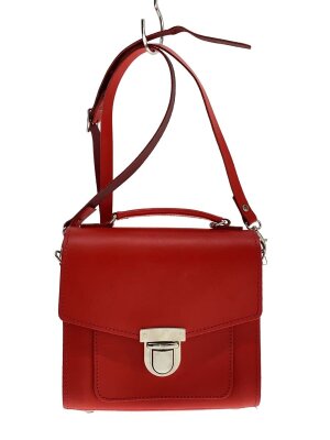 ドラマ着用モデル✨zatchels サッチェルバッグ 赤ステッチ 14.5インチ 