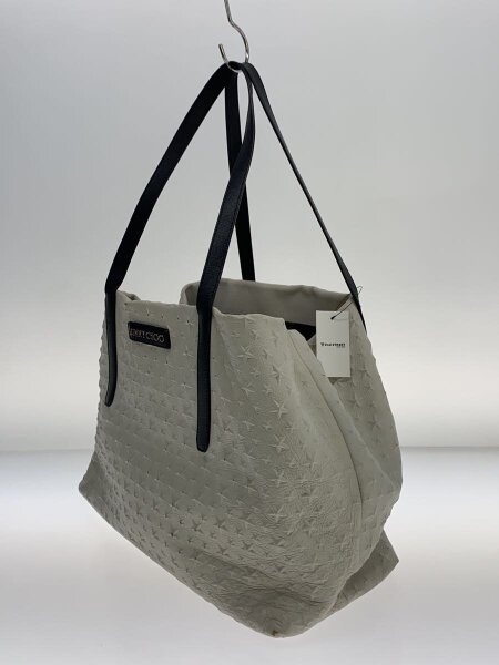 JIMMY CHOO(ジミーチュウ) / 星スタッズ/トートバッグ/レザー/WHT 