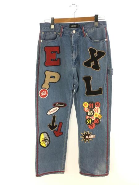 XLARGE(X-LARGE)(エクストララージ) / ×ERASED/PATCHED PANTS/ワッペン 