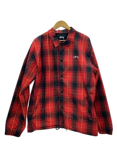 STUSSY(ステューシー) / クルーズコーチジャケット/XL/ナイロン/レッド 