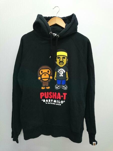 A BATHING APE(アベイシングエイプ) / パーカー/L/コットン/BLK  