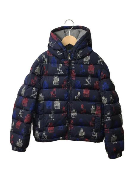 MONCLER(モンクレール) / ジャケット/140cm/ナイロン/NVY/総柄/ダウン 