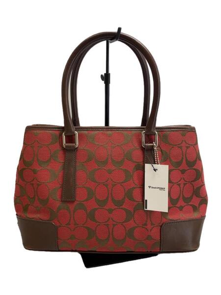 COACH(コーチ) / ハンドバッグ/--/RED/総柄/6089 | 中古品の販売・通販