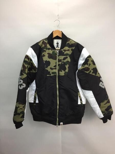 A BATHING APE(アベイシングエイプ) / ナイロンジャケット/中綿/MA-1/L 
