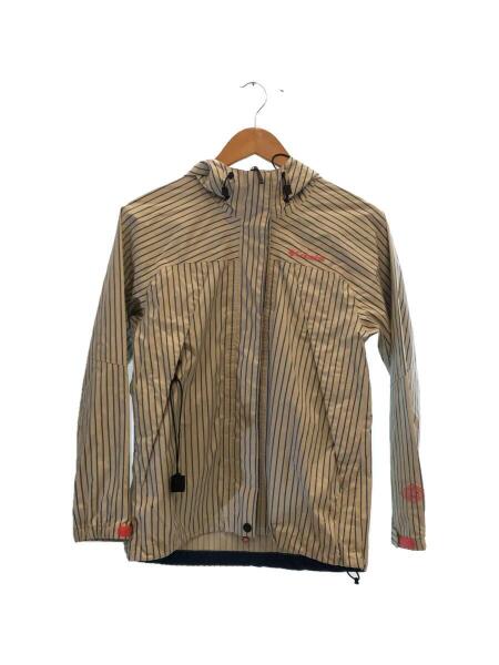 Colombia ストライプ ナイロンジャケット y2k テック ドローコード