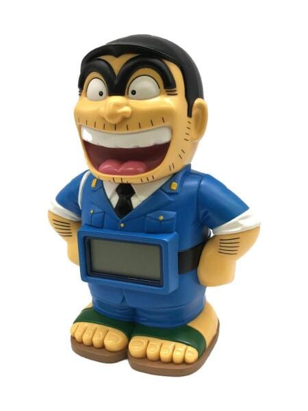 両津勘吉目覚まし時計 希少 新品 非売品 こち亀×東京新聞 両津勘吉