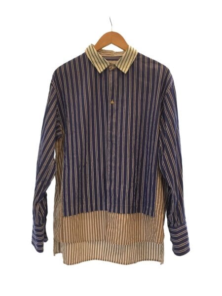 CULLNI(クルニ) / 長袖シャツ/2/コットン/BLU/ストライプ/23-SS-020 