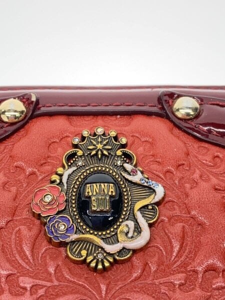 ANNA SUI(アナスイ) / 長財布/レザー/RED/レディース/316111-30 | 中古 
