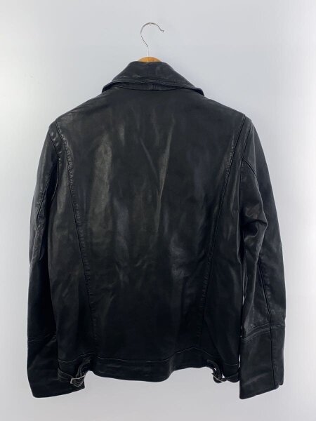 TOMORROWLAND×DENIM ライダース 羊革 レザージャケット52 別注】DENIM×TOMORROWLAND ラムレザーダブル